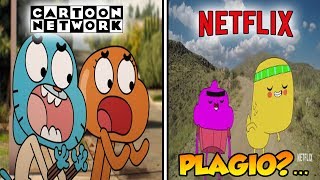 Serie Netflix Plagio De El Increíble Mundo De Gumball ???