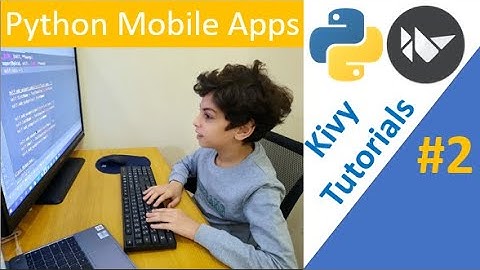 App Development with kivy #2 | Text inputs and Grid layouts| How to build Mobile Apps with python
