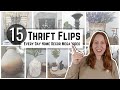 Upcycled decor diy mega  trash to treasure  thrift flips