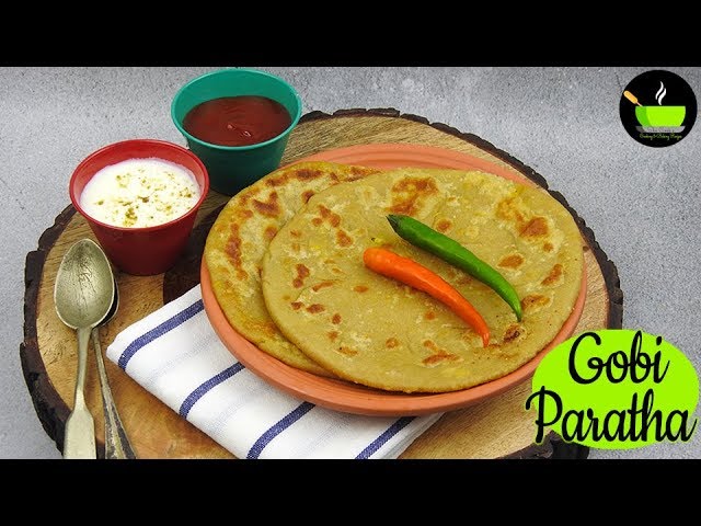 Gobi Paratha  | गोभी भरवां परांठा ।  Cauliflower Paratha | Simple Dinner Recipe | Lunch Box Recipe | She Cooks