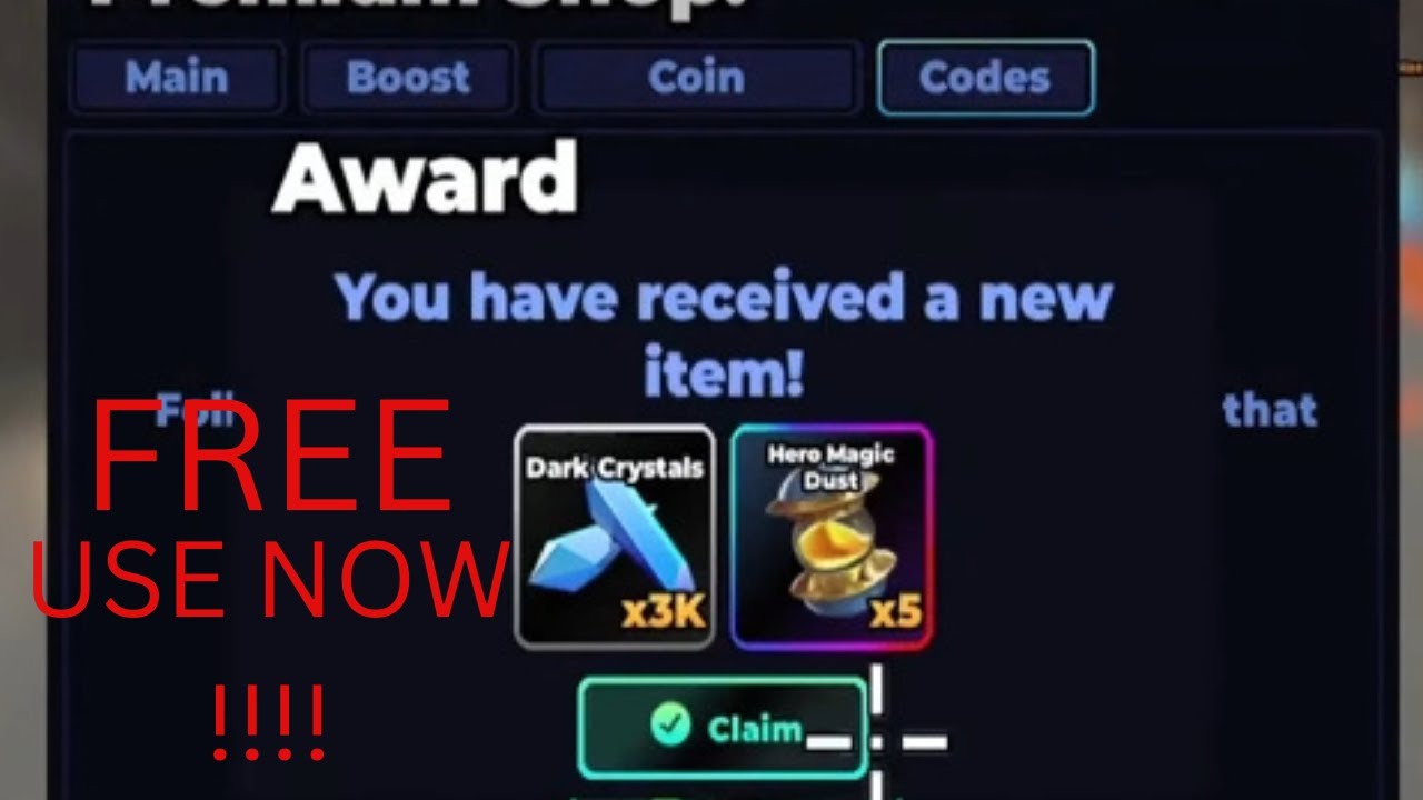 Anime dungeon fighters codes