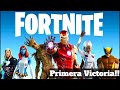 Mi primera victoria  en la nueva temporada 4 fortnite redmistmx