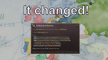 How Serfdom Changed in 1.12
