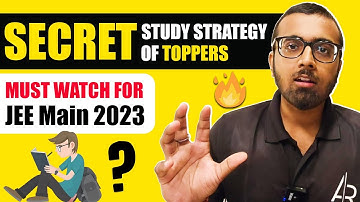 JEE Main 2023: How Toppers Are Studying & What You Should Do!🔥🔥🔥 #jeemain2023 #tricksandcheatcodes