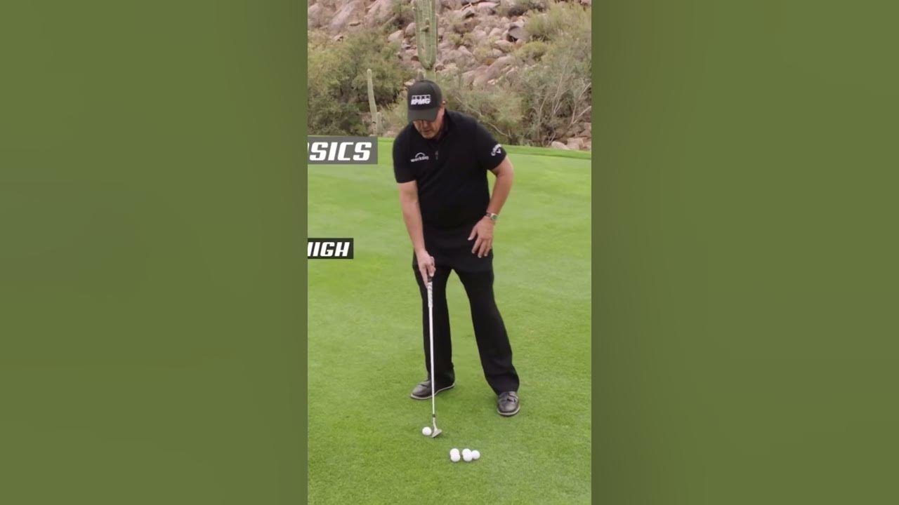 Phil Mickelson Chipping drill zebulongolf YouTube