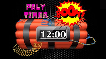 12 Minute Timer Bomb With BIG🧨 Explosion🧨