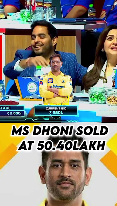 What happened If Dhoni Was In Auction bid 2024 #MSDHONI #WHISTLEPOD #tactics_idea_sports