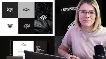 I created a brand using only Black color (for BF sale)