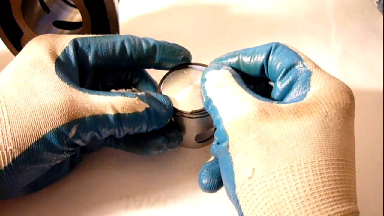 [Malossi 70c.c. B.B.K.] How To Install Piston Rings [silent version]