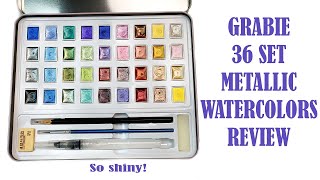 Watercolour Palette and Paper Review From GRABIE!