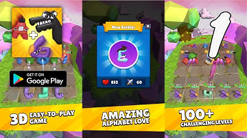 Alphabet Love: Merge Puzzle Gameplay Walkthrough Part 1 (Android)