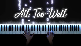 Taylor Swift - All Too Well | Piano Cover with Strings (with Lyrics & PIANO SHEET) chords