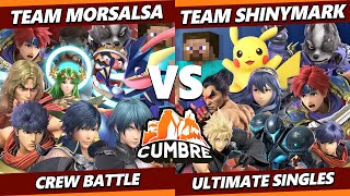 Cumbre 2 CREW BATTLE - Team Morsalsa Vs. Team ShinyMark - Smash Ultimate - SSBU