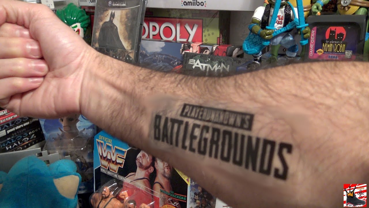 6 Amazing PubG Tattoo Ideas For Your Next Chicken Dinner  Body Art Guru