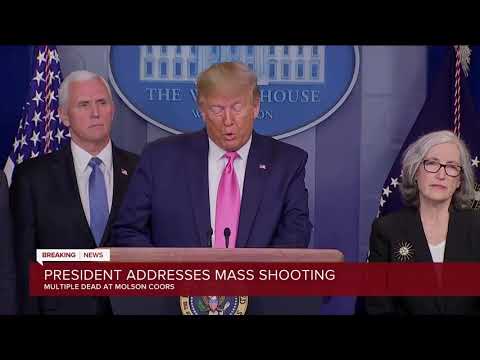 President Trump says five people dead at Milwaukee Molson Coors shooting