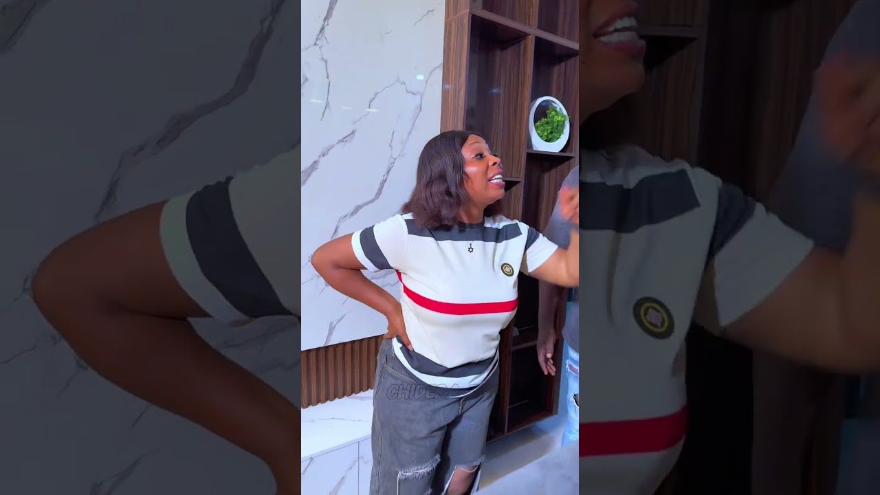 ⁣The house maid was right on time