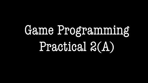 Game Programming practical 2(A): creating a triangle using Direct3D 11