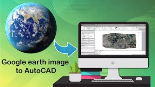 Importing Google earth image to AutoCAD screenshot 4