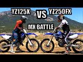 Which one is faster?? 2020 Yamaha YZ250FX VS YZ125X