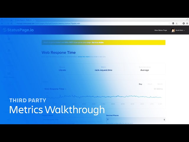 StatusPage.io — Librato Knowledge Base