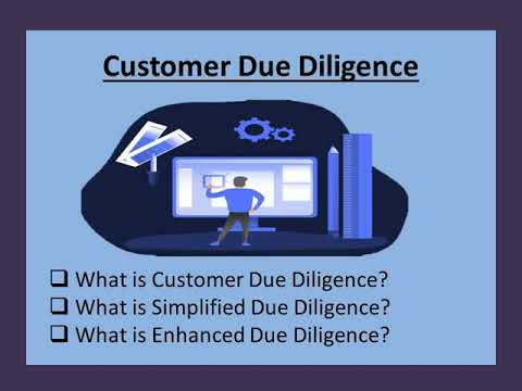 Customer Due Diligence