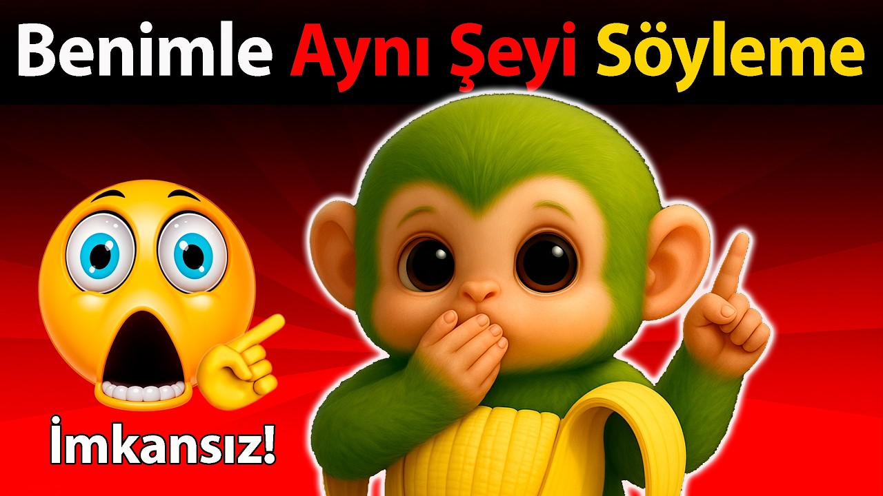 Benimle Aynı Şeyi Söylersen ELENİRSİN! 😱🧐 | Bakalım Kaç Tur Dayanabileceksin? ⏳🎯 – Kelime Bulmaca