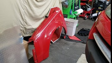 Full Front Bumper, Factory Air Silencer & Passenger Fender Removal (04 Saturn VUE Project)