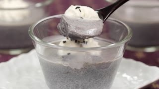 Black Sesame Pudding Recipe (Exquisite Dessert with Rich Sesame Flavor)Cooking with Dog