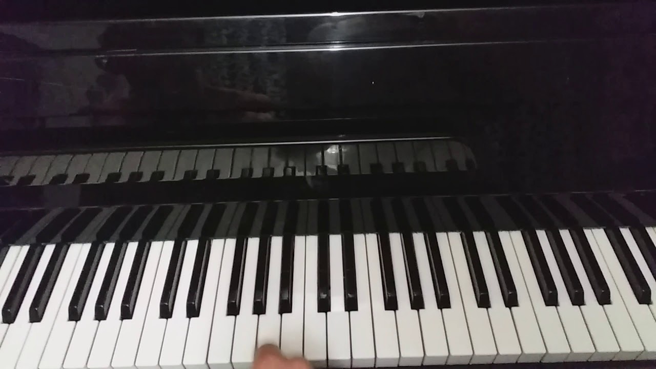 Мурка на пианино, одним пальцем, для чайников. - YouTube