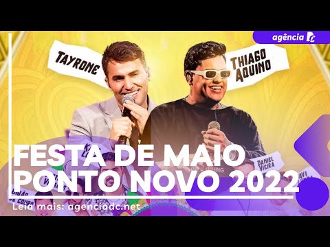 PREFEITO DE PONTO NOVO ANUNCIA LOCAL, PROGRAMAÇÃO E ATRAÇÕES DA FESTA DE MAIO 2022