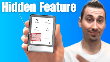 Verborgen functie in Ledger Wallet! [Beveiligingssleutel-app]