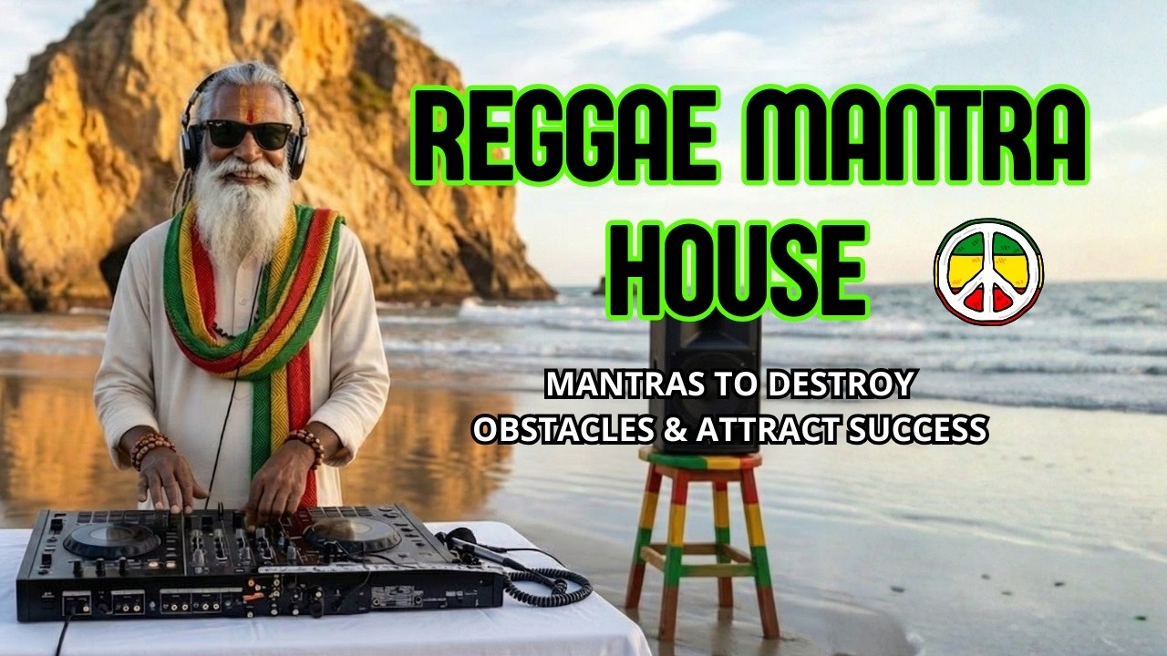 Lord Ganesha Reggae Mantras | Soft House Mix to Destroy Obstacles & Attract Success