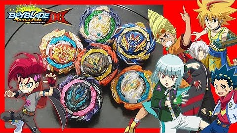 데빌 벨리알 3rd 기어 VS 모든 DB베이 Devil Belial 3rd Gear VS All DB Beys beyblade Burst DB ベイブレードバーストDB 베이블레이드