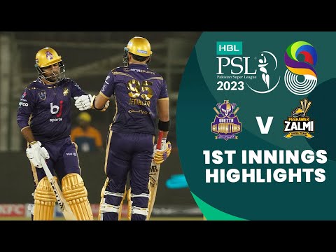 1st Innings Highlights | Quetta Gladiators vs Peshawar Zalmi | Match 9 | HBL PSL 8 | MI2T