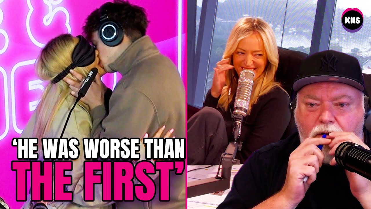 Blindfold Dating Challenge With 4 Random Guys | Kyle & Jackie O Show ...