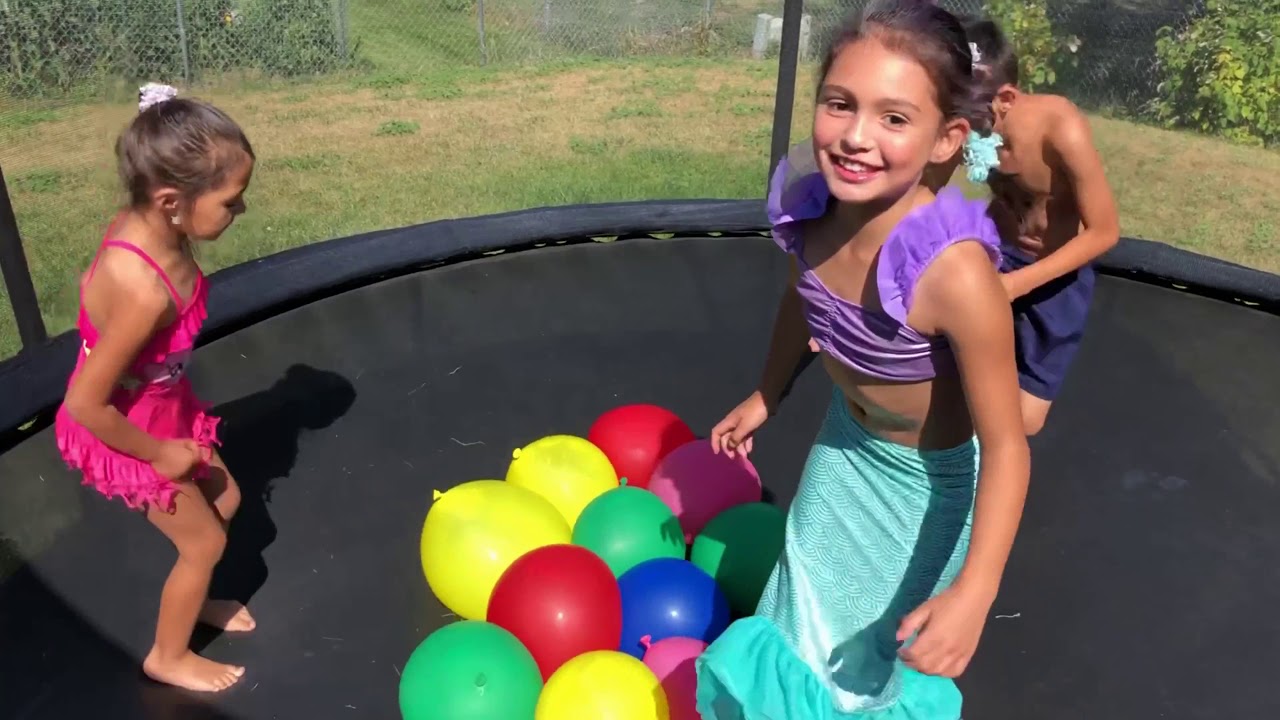 Water Balloon Challenge / They won't POP!! - YouTube