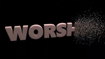 WORSHIP  - PolyFx 3D animation -  loop - EASYWORSHIP, MEDIASHOUT - elijagod