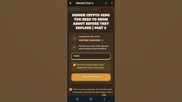 MemeFi Code - Hidden Crypto Gems You Need to Know About Before They Explode | Part 2 #memefi