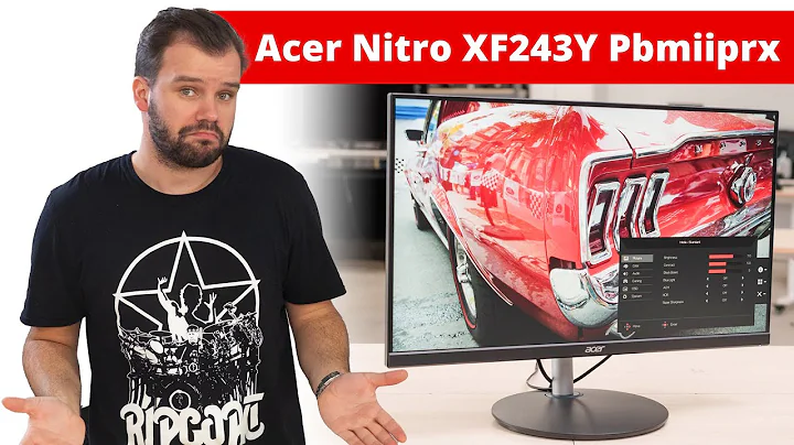 Acer Nitro XF243Y Pbmiiprx Monitor Review - Excellent Budget Gaming Monitor