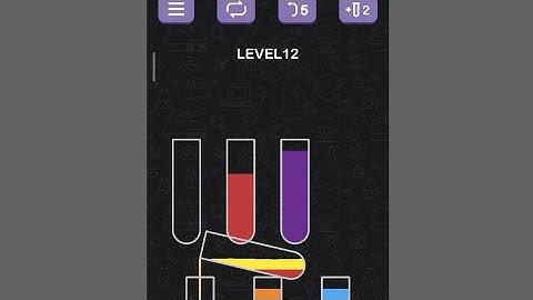 Water Sort Puzzle: Level 11 and 12 #puzzlegame #solution #gameplay #walkthrough