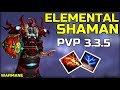 Elemental shaman pvp 335  beginner guide warmane wotlk classic 2022gear talentstips