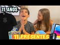 11 anos 11 presentes supresa de aniversrio  com desafios  enzo  nic