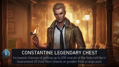 John Constantine Chest OPENING! Injustice 2 Mobile