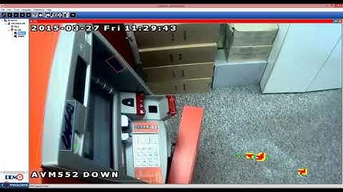 ATM Graffiti / Skimming device | Demo Video | Artificial Intelligence | iOmniscient