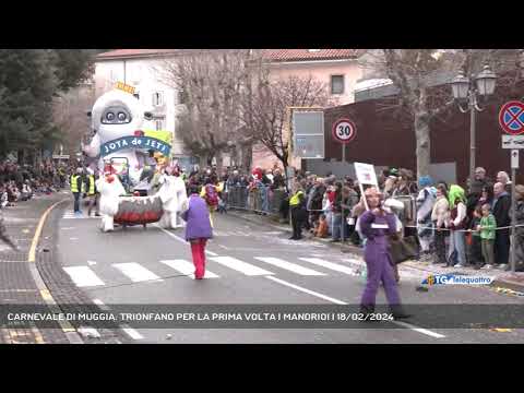 CARNEVALE DI MUGGIA: TRIONFANO PER LA PRIMA VOLTA I MANDRIOI | 18/02/2024