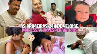 Thumbnail for AS PRIMEIRAS 24HRS de HELOISE na MATERNIDADE…ERA PRA RECEBER ALTA,MAS…NÃO ESPERÁVAMOS POR ISSO‼️