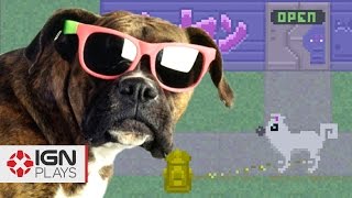 Domestic Dog Simulator Is like a Zelda Game with More Feces - IGN Plays screenshot 1