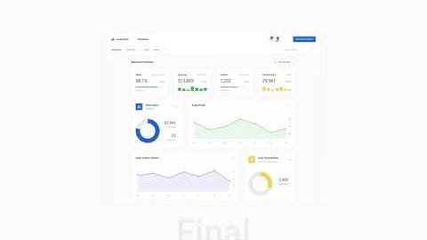 Dashboard designing using sketch app