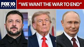 Trump addresses claims of cutting off Ukraine intelligence | FOX 10 Phoenix