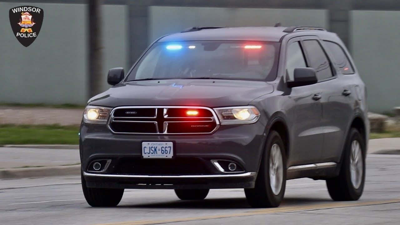 Responding - Windsor Police, Undercover Dodge Durango + Essex